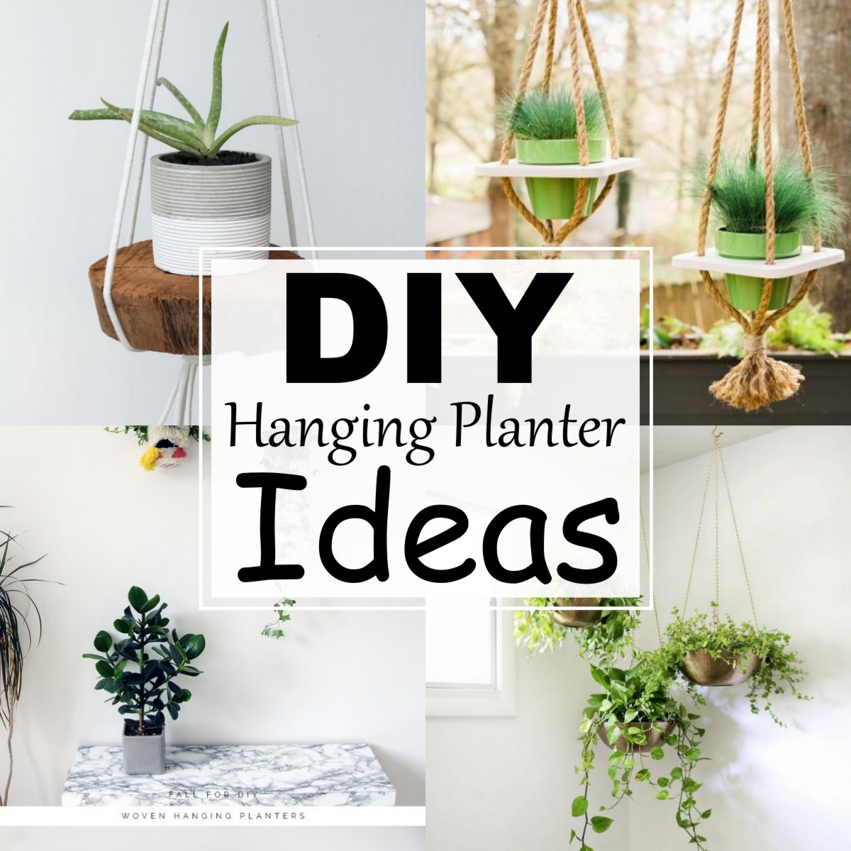 26 DIY Hanging Planter Ideas For Indoor All Sands