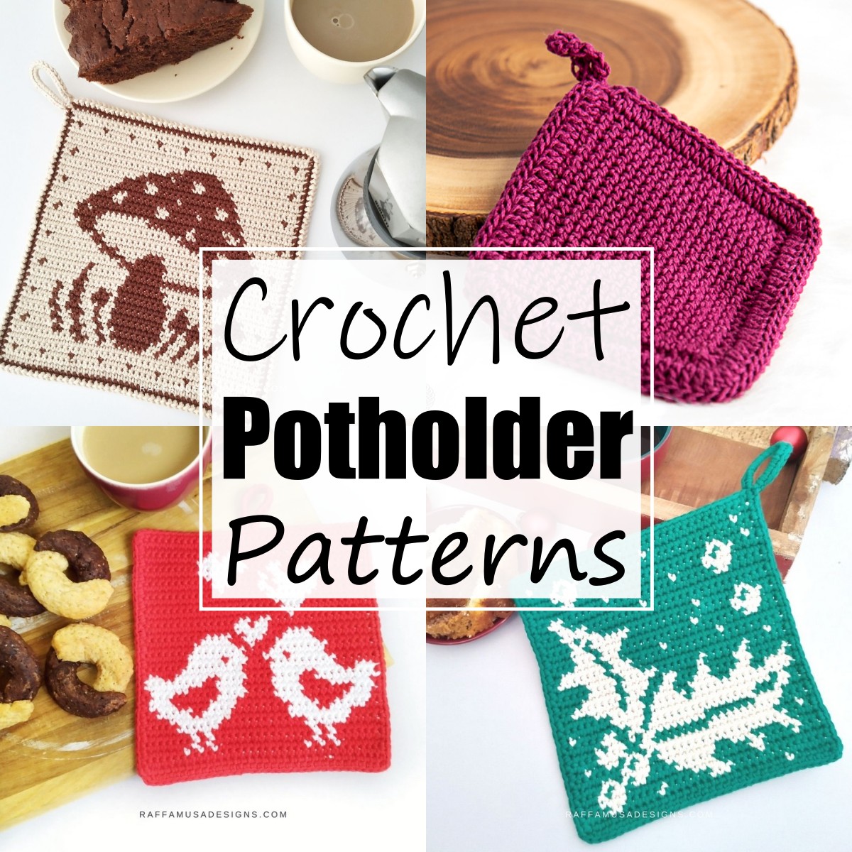20 Crochet Potholder Patterns For Beginners All Sands