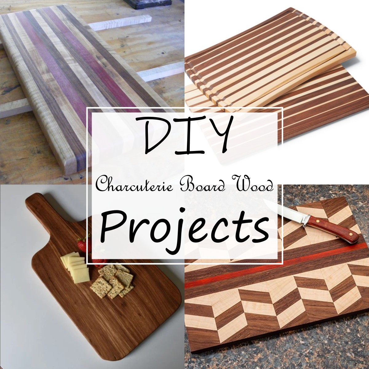 20 DIY Charcuterie Board Wood Projects For Cutting And Serving - All Sands