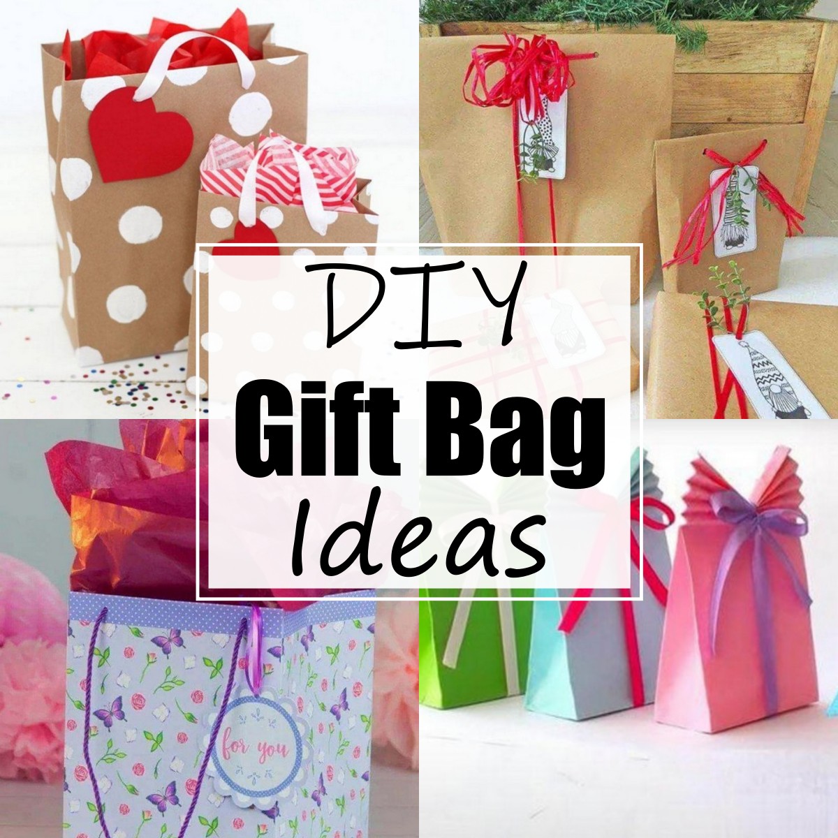 28 DIY Gift Bag Ideas For Birthday And Parties All Sands