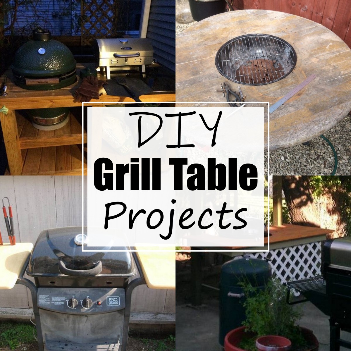 20 DIY Grill Table Projects done All Sands