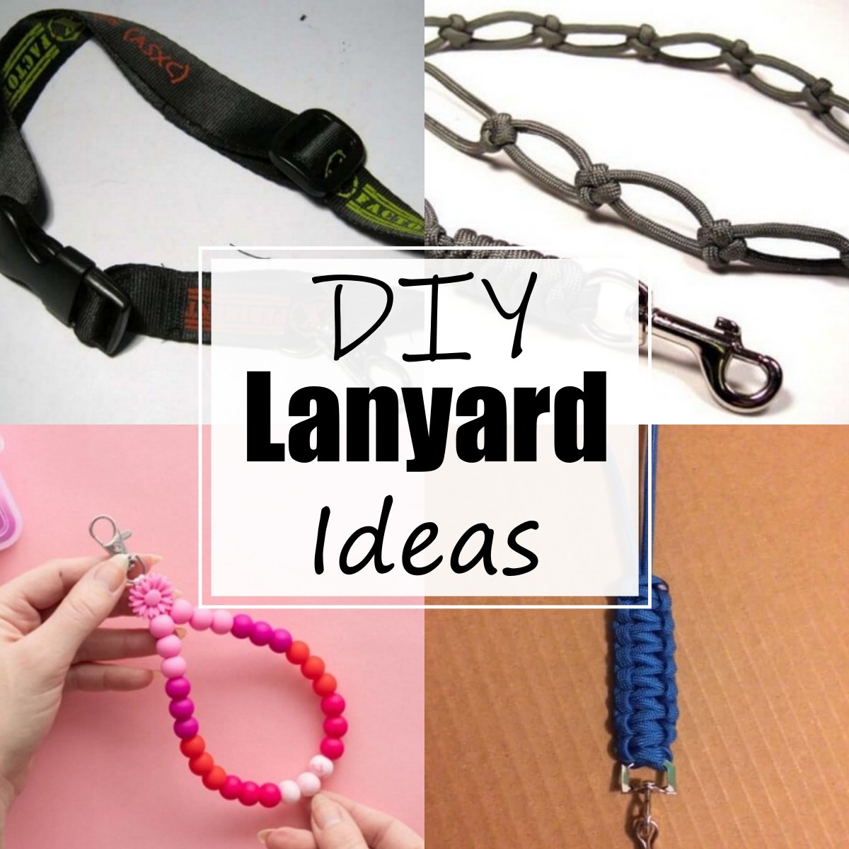 17 Best DIY Lanyard Ideas With Different Stuff - All Sands
