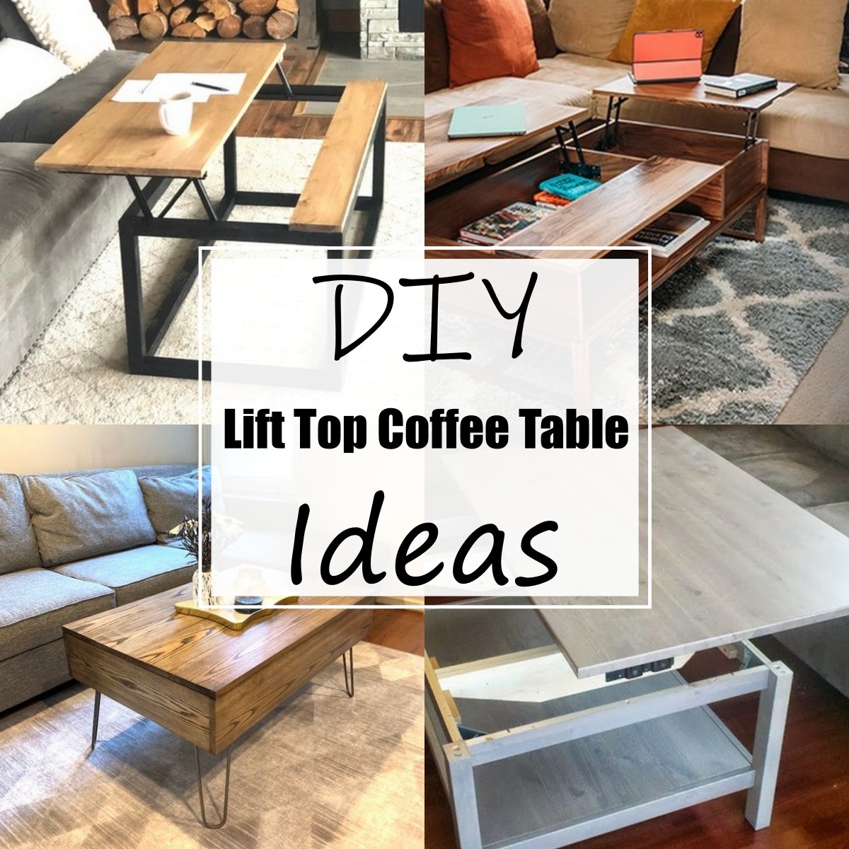 12 DIY Lift Top Coffee Table Ideas For Living Room All Sands