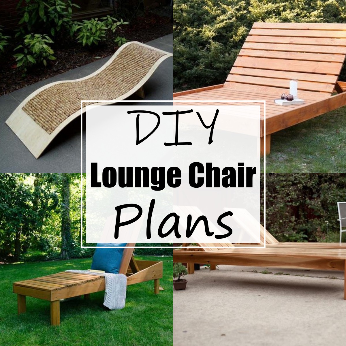 30 DIY Lounge Chair Plans For Enjoying Out All Sands