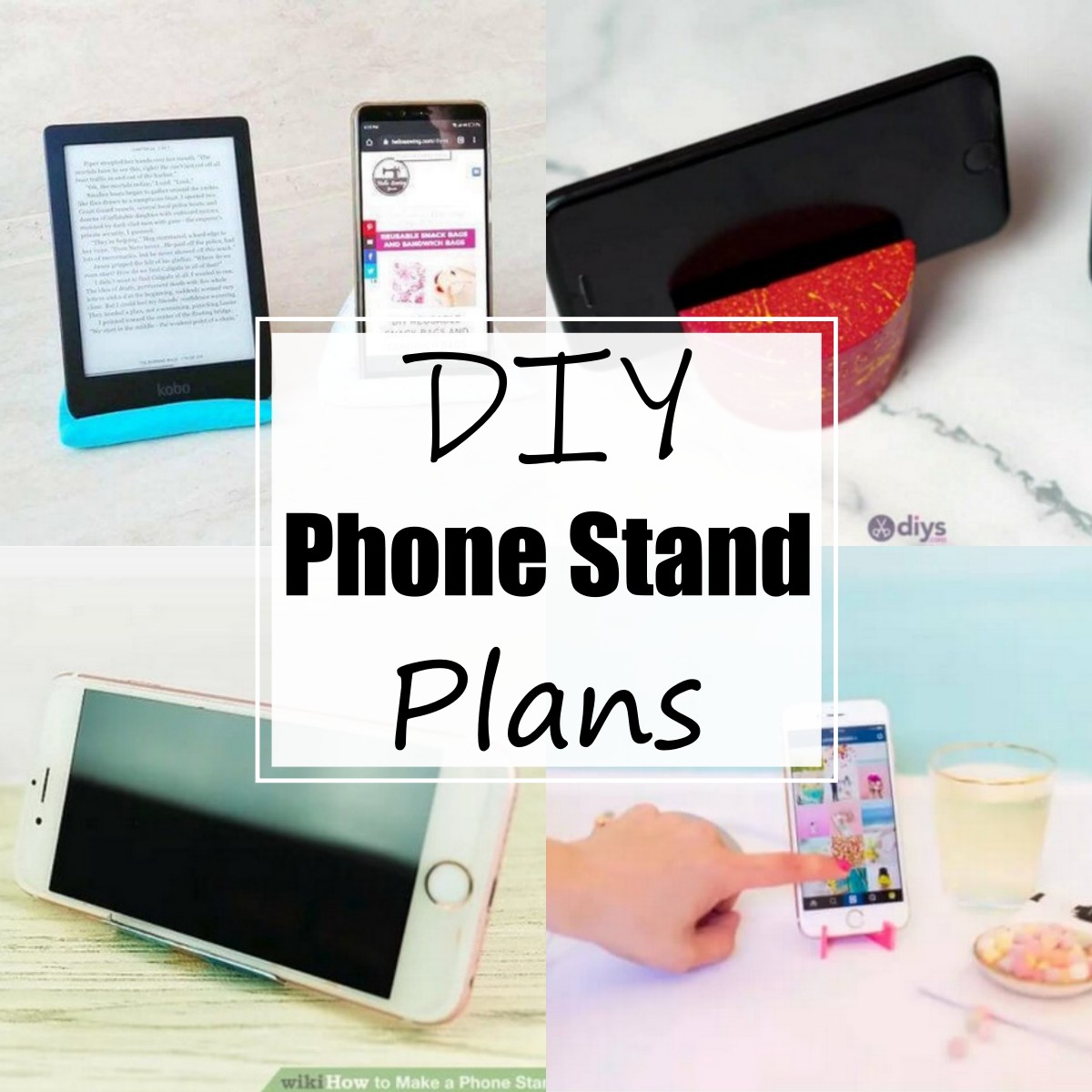 27 DIY Phone Stand Plans For Movie Watching All Sands
