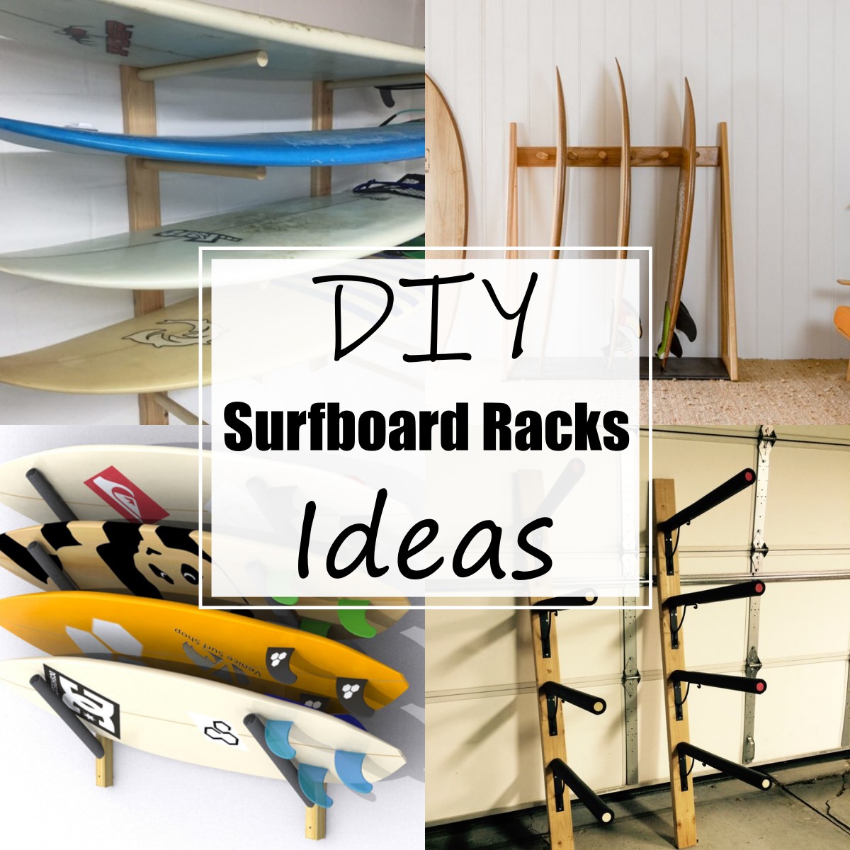 14 DIY Surfboard Rack Ideas For Garage Storage All Sands