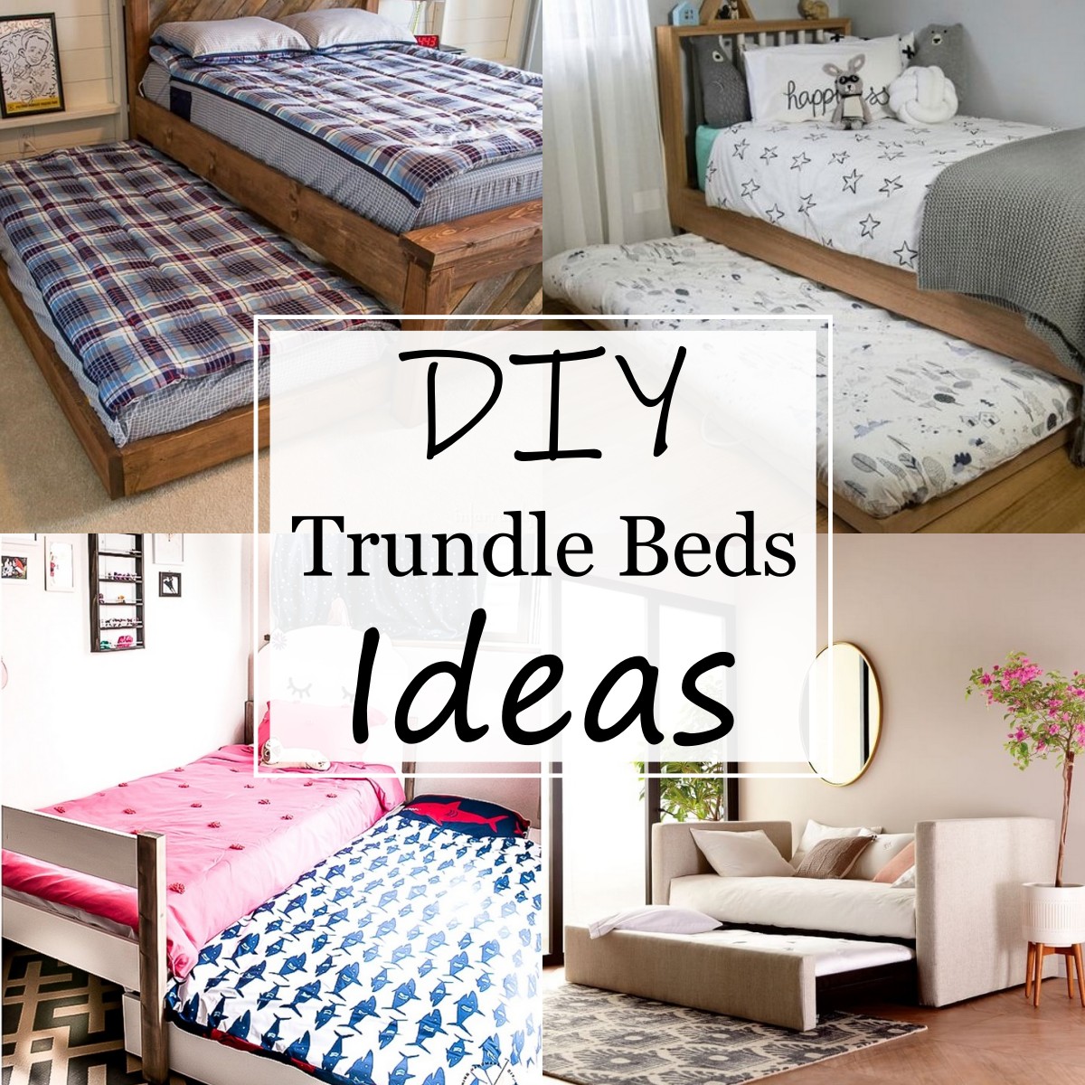 15 DIY Trundle Bed Ideas For Kids Room All Sands