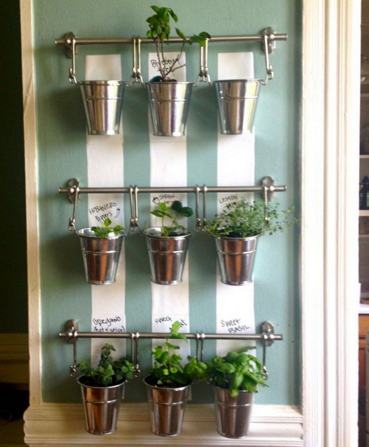 28 DIY Hanging Herb Garden Ideas For Your Home - All Sands