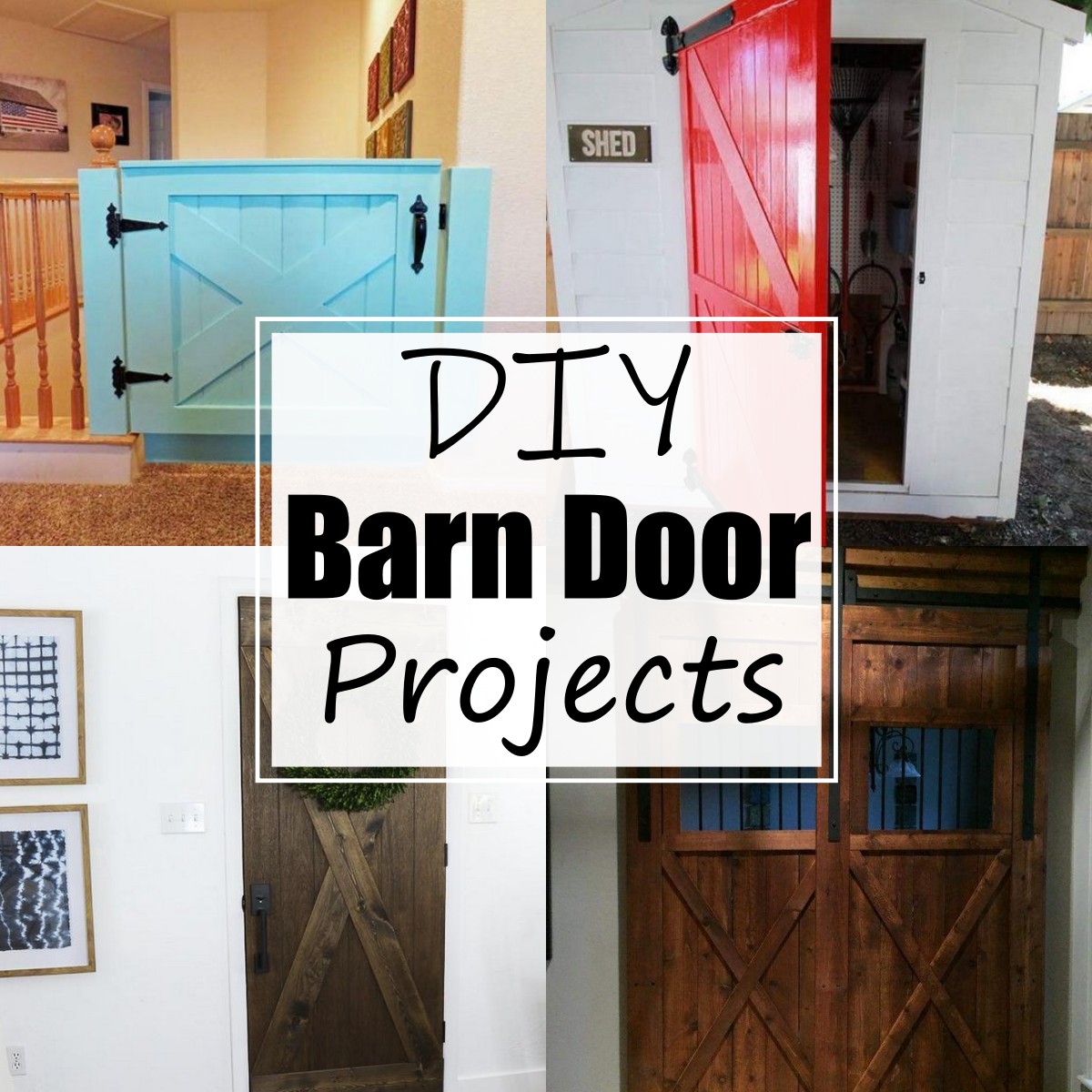 35 DIY Barn Door Projects For Rustic Additions All Sands
