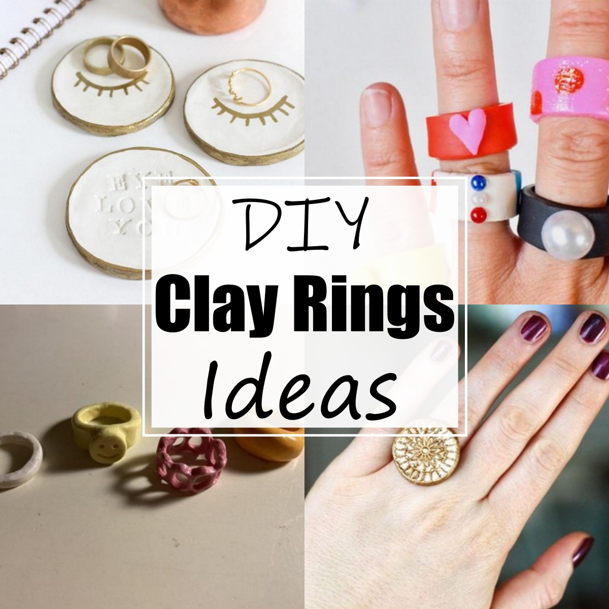 19 DIY Clay Ring Ideas For Ladies All Sands