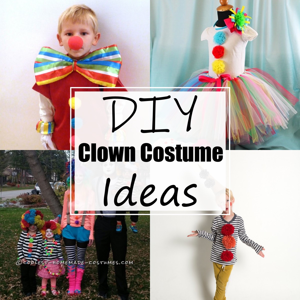 13 DIY Clown Costume Ideas For Fun All Sands