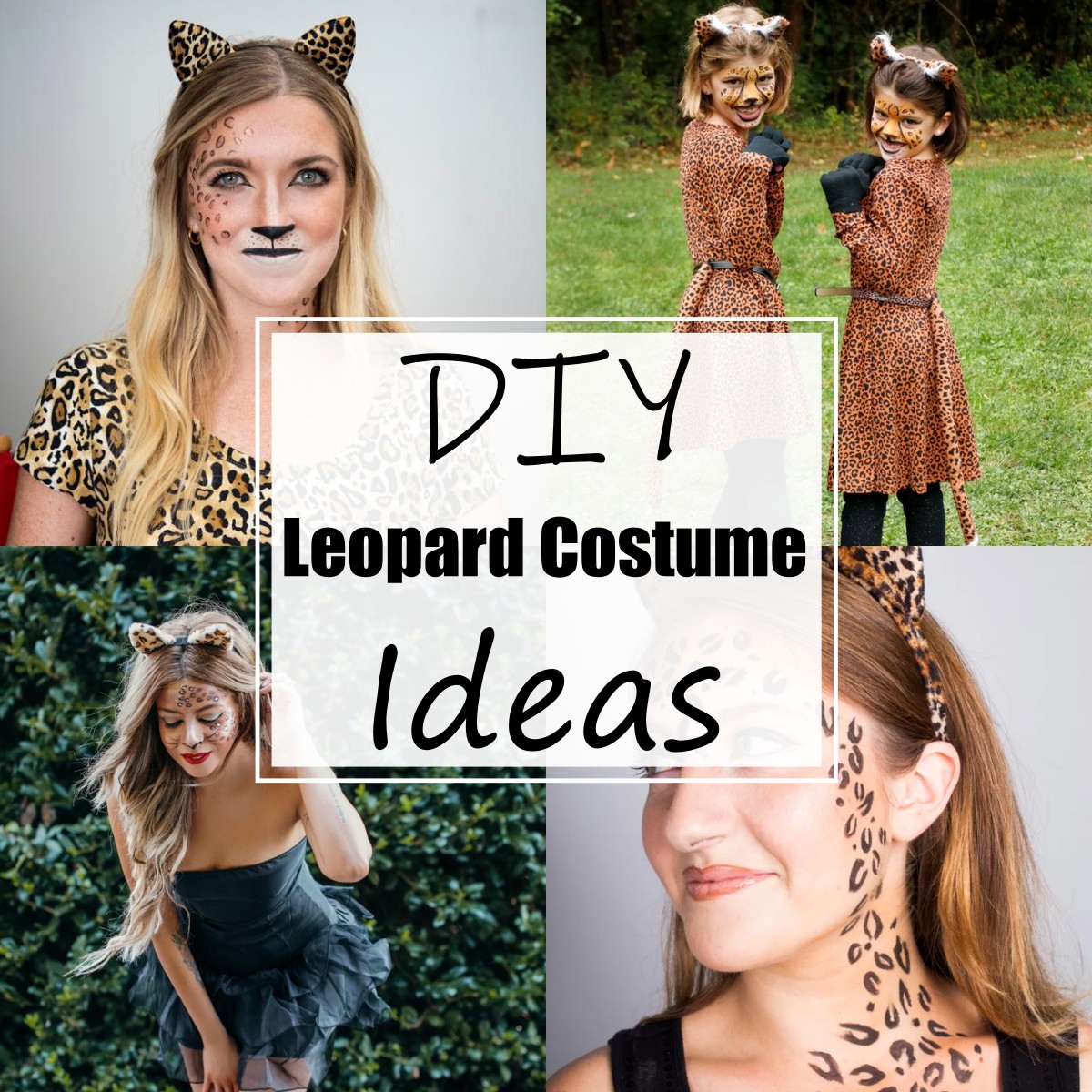 16 DIY Leopard Costume Ideas For Everyone All Sands