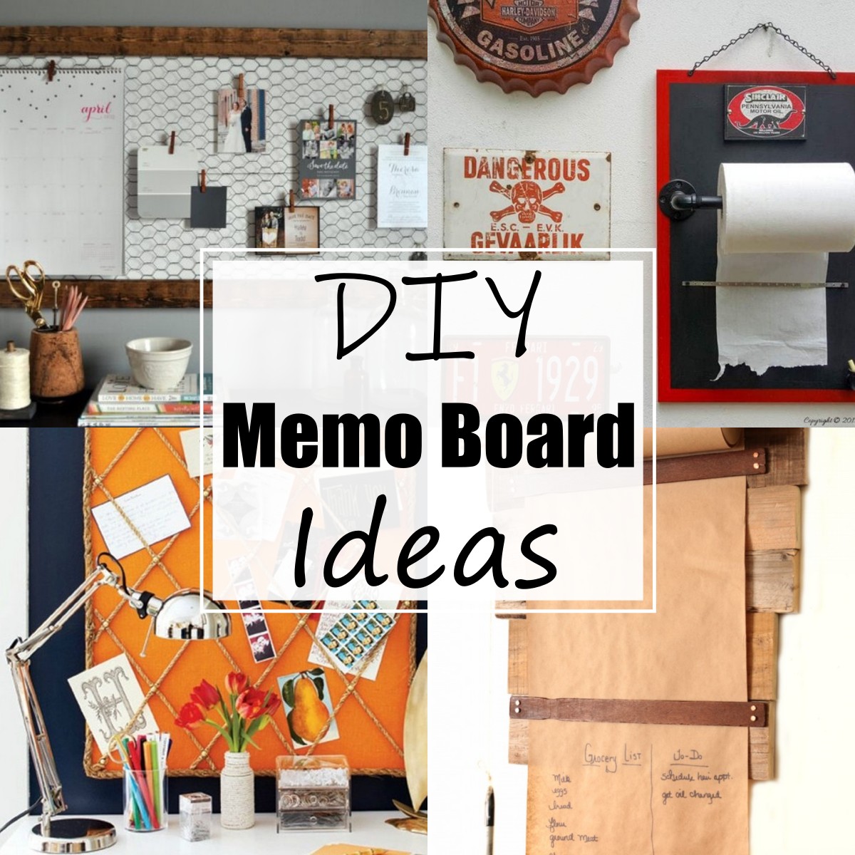 13 DIY Memo Board Ideas done All Sands