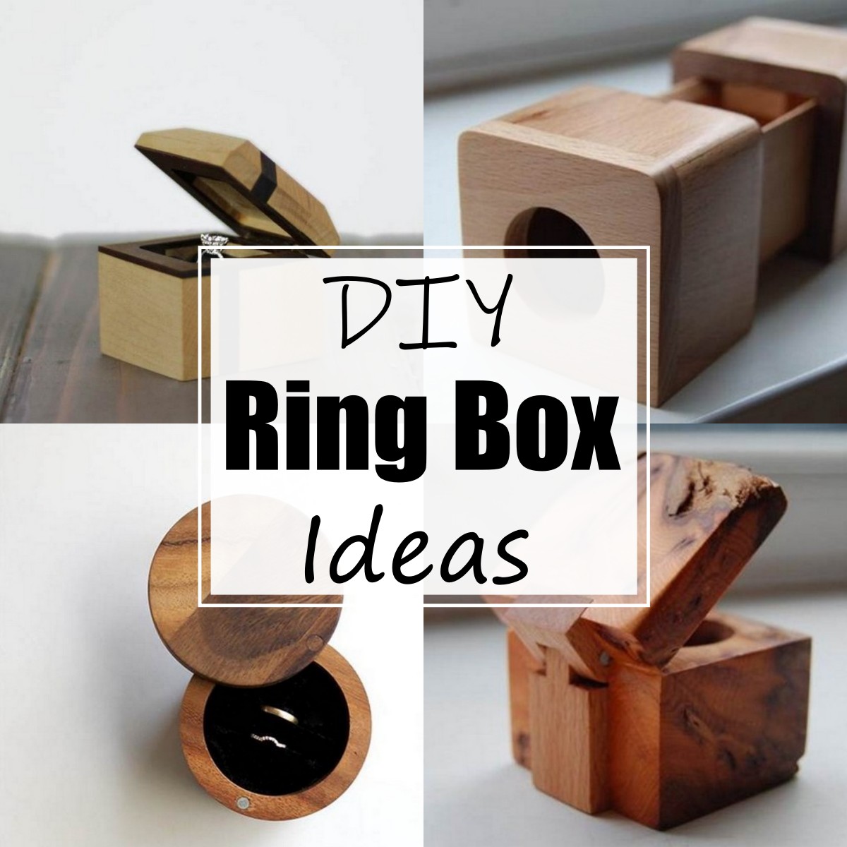 27 DIY Ring Box Ideas For Jewelry Organization All Sands