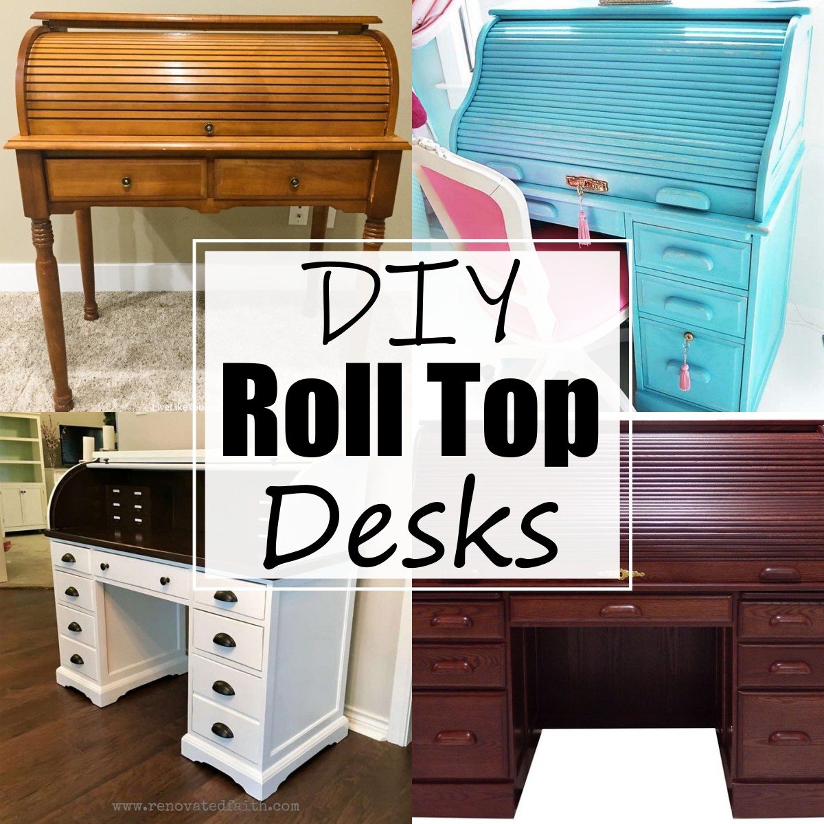 15 DIY Roll Top Desk Plans For Indoor Decor All Sands