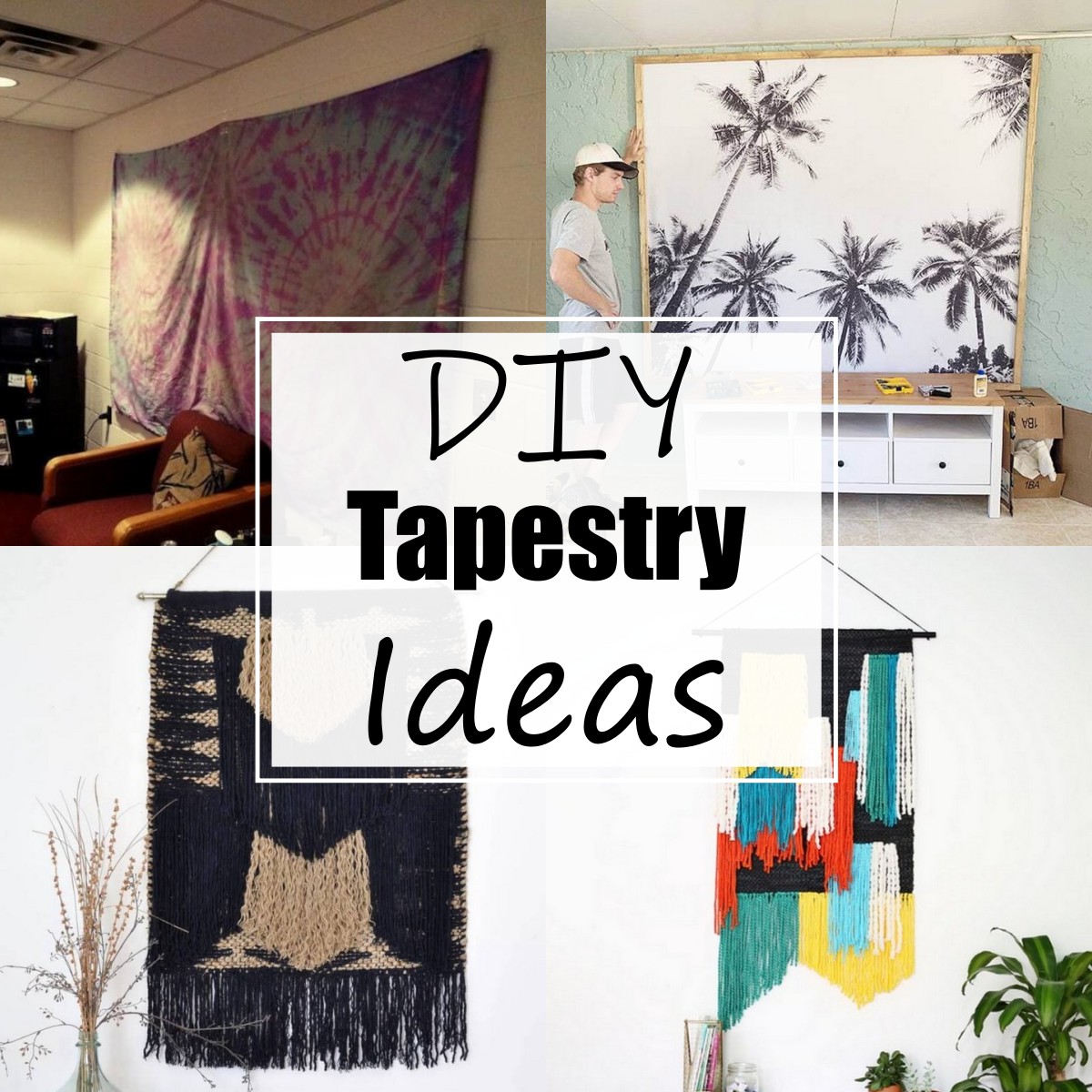 26 DIY Tapestry Ideas For Hanging Decorations All Sands