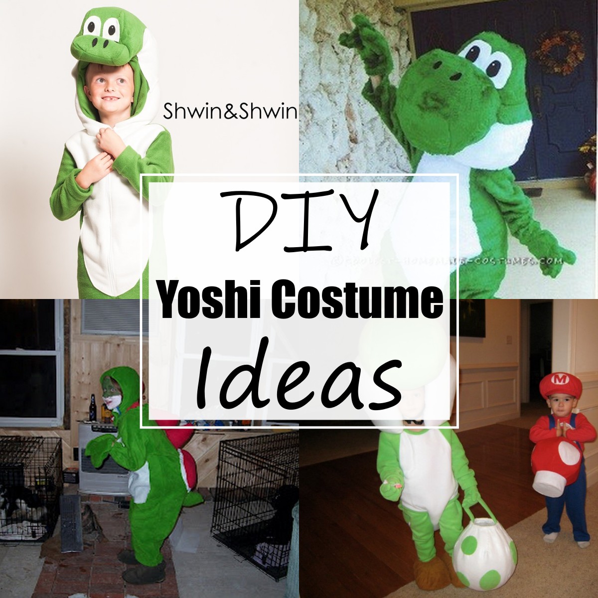 12 Cute DIY Yoshi Costume Ideas To Make A Fun All Sands